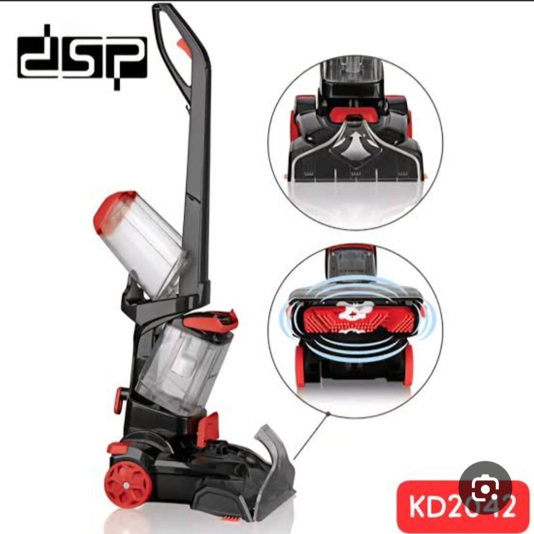 مكنسة وغسالة سجاد كهربائية بالبخار دي اس بي DSP KD2075 - كينجو الأردن