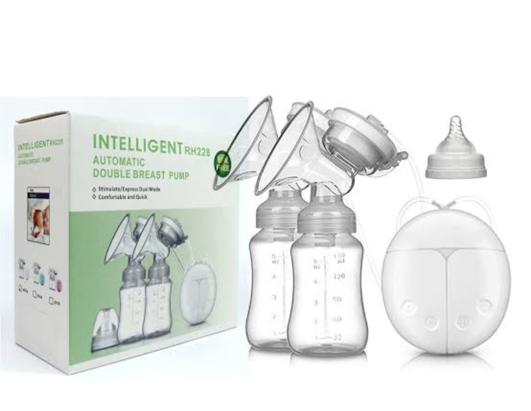 شفاط حليب الأم الكهربائي المزدوج الأوتوماتيكي انتليجنت Intelligent RH228 - كينجو الأردن