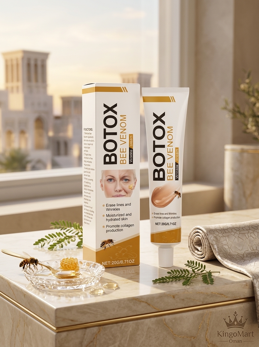 كريم سم النحل بوتوكس Bee Venom لشد البشرة وتقليل الخطوط الدقيقة للوجه والرقبة