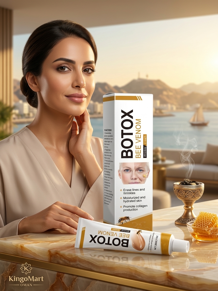 كريم سم النحل بوتوكس Bee Venom لشد البشرة وتقليل الخطوط الدقيقة للوجه والرقبة