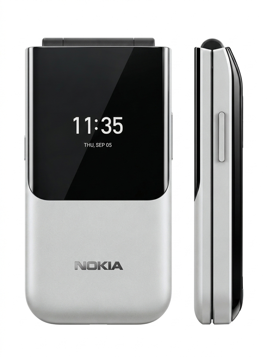 موبايل Nokia 2720 Flip نوكيا فليب 4G بشريحتين – موبايل قابل للطي